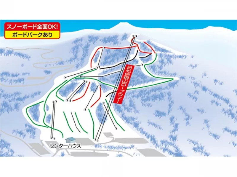 丸沼高原スキー場 マップ