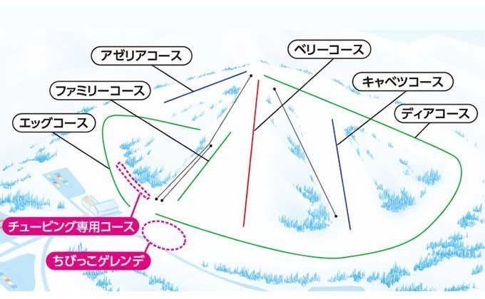 軽井沢スノーパーク マップ