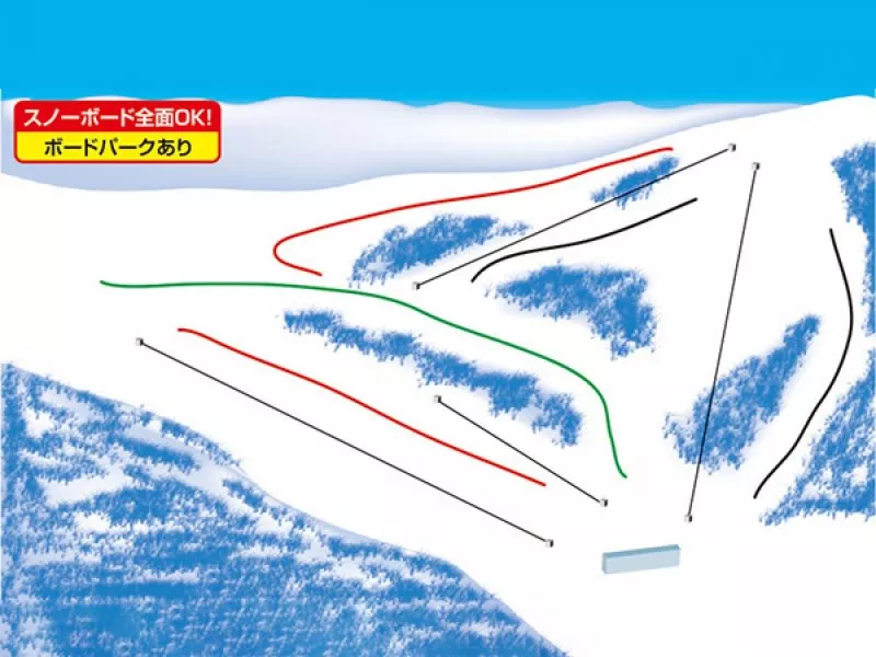 ノルン水上スキー場 マップ