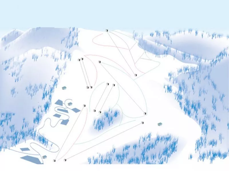 岩原スキー場 マップ