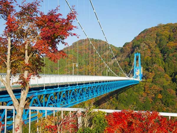 【横浜発】常陸を染める紅葉名所！日本三名瀑「袋田の滝」＆紅葉彩る「竜神大吊橋」イメージ