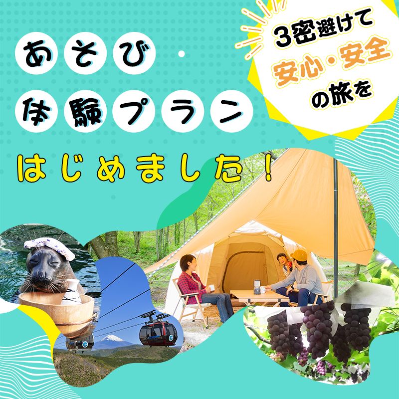 遊び・体験プランはじめました