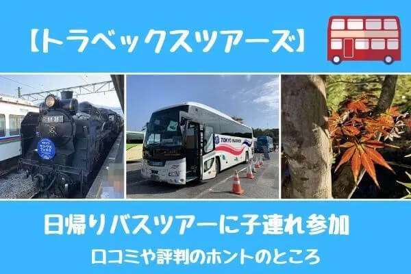 日帰りバスツアーに子連れ参加。口コミや評判のホントのところ