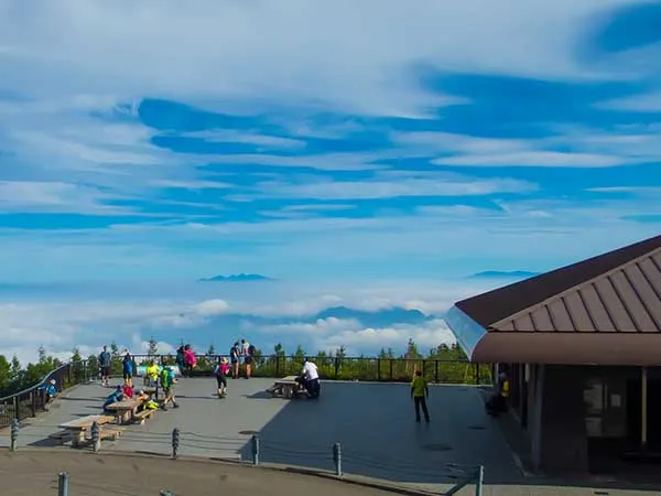 五合目から見る雲海イメージ